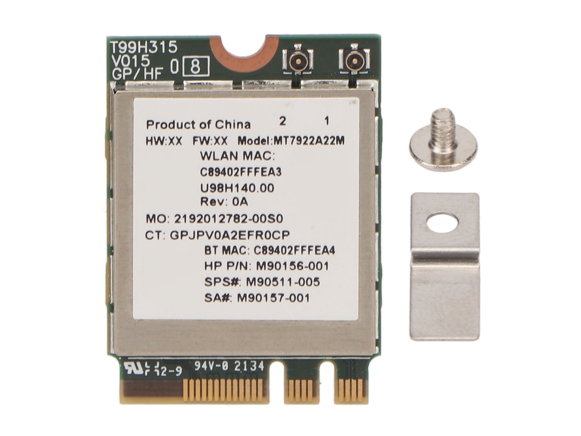Placa De Rede Sem Fio (suporta Alta Velocidade Wifi 6e 2400mbps)