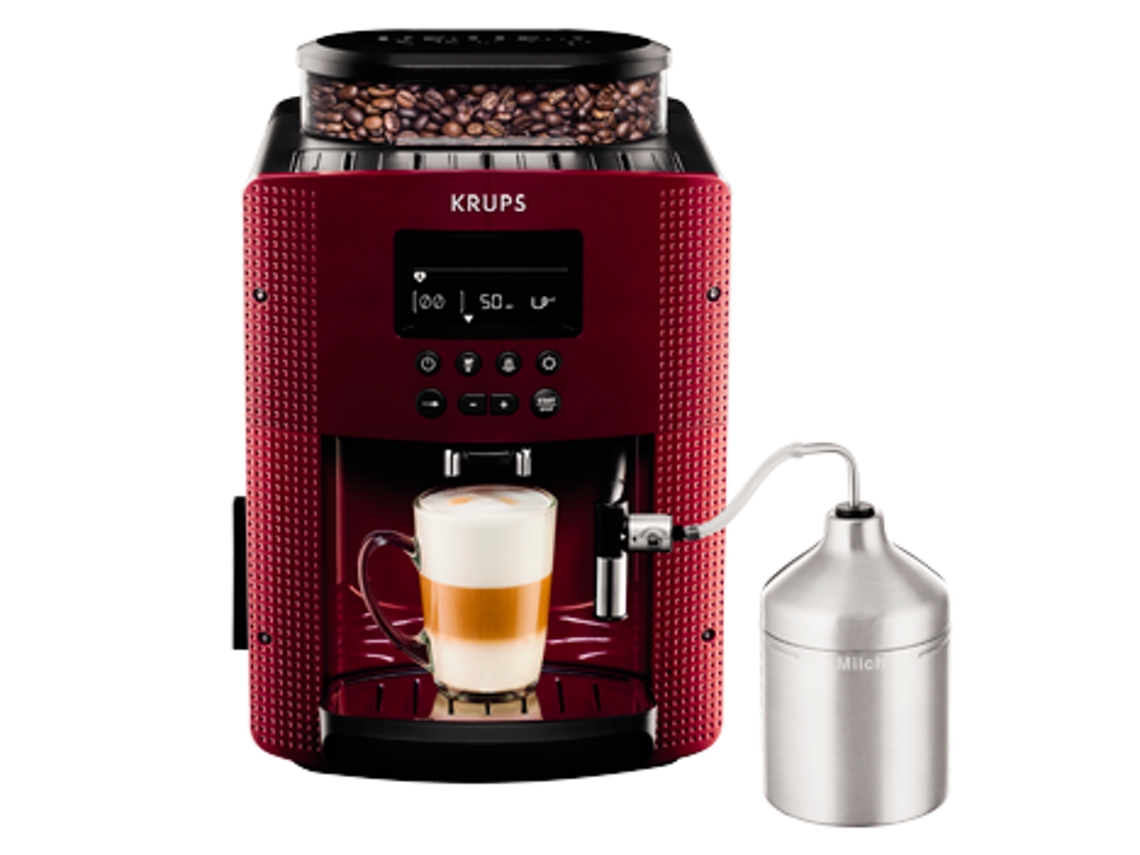 CAFETERA SUPERAUTOM KRUPS EA8165 ROJA