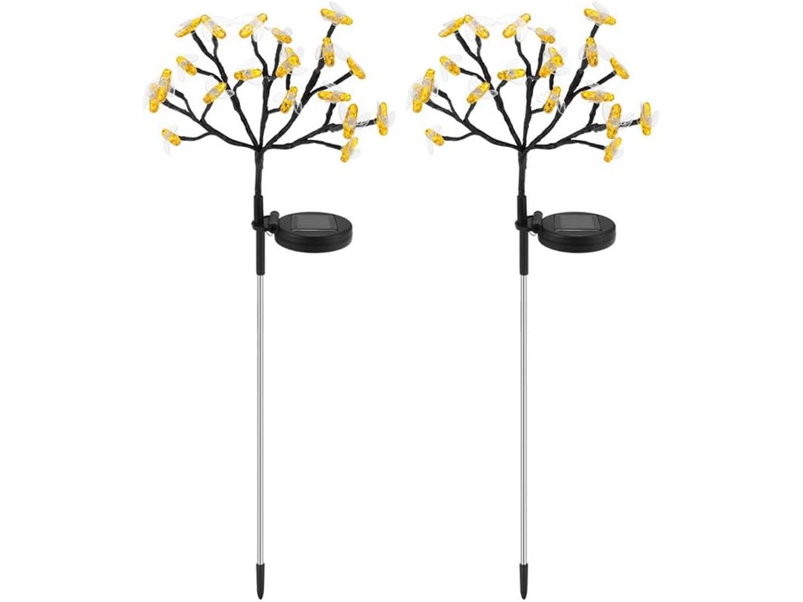 Conjunto de 2 Luzes Solares para Jardim SFUSHOS