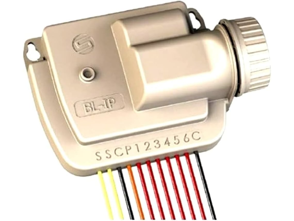 Programador De Rega Solem Bl-ip Bluetooth 4 Estações Ip68 A Pilas 9v Com Válvula Mestra E Sensor De Chuva