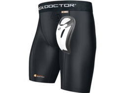 Proteção corporal SHOCK DOCTOR Core Compressão Bioflex Branco (M)