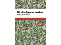 Livro Mil Años De Poesia Española de Francisco Rico (Espanhol)