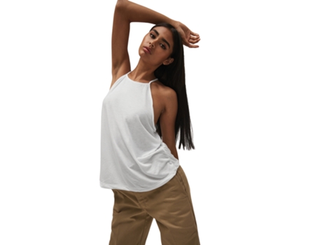 Top para Mulher BELLA + CANVAS (M - Branco)