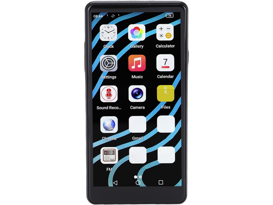 Leitor De Mp3 Com Tela Sensível Ao Toque 64 Gb, Bluetooth E Wi-fi,