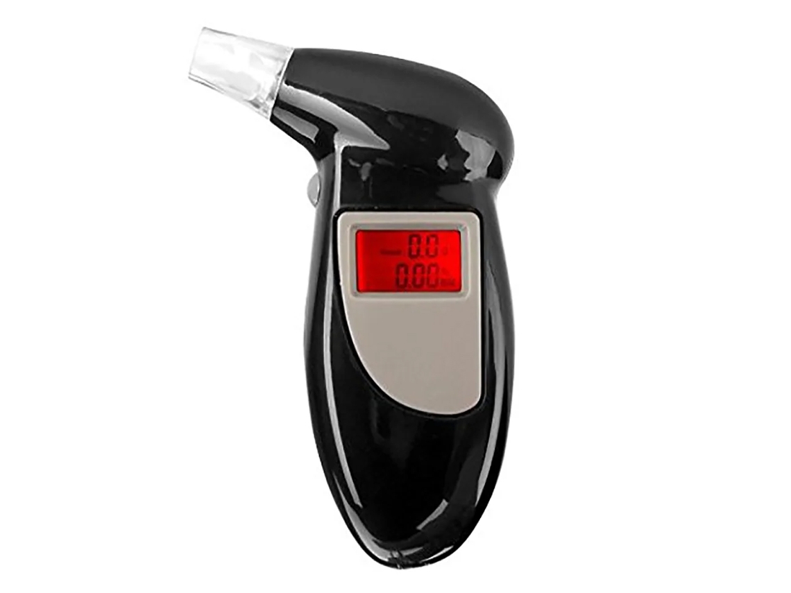 Bafômetro Portátil Digital Com Display Lcd Teste De Álcool No Hálito Kofihety