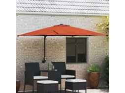Vidaxl Guarda-sol De Jardim Terracota 248,5 X 247,5 X 160 Cm