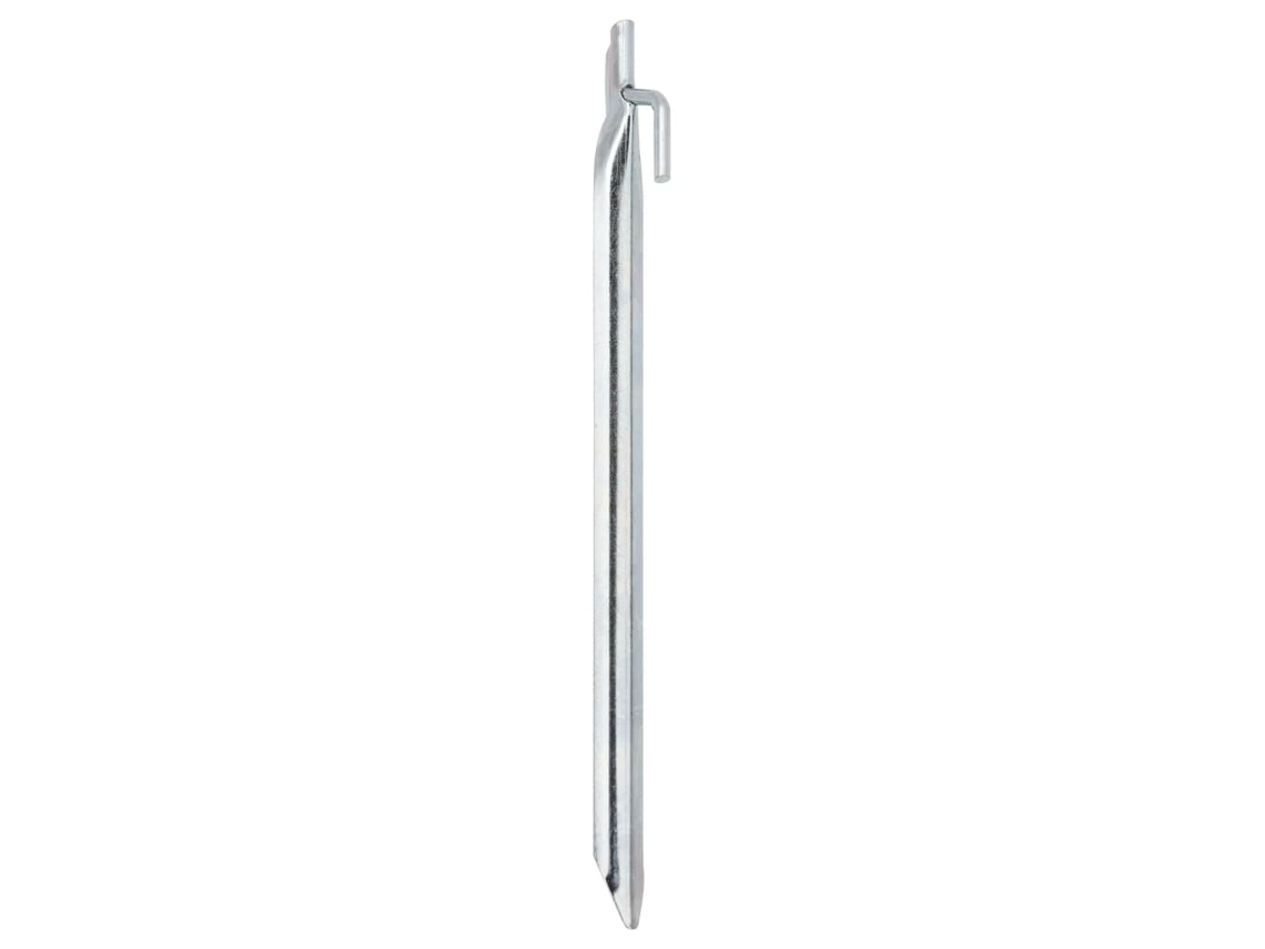 Conjunto de 24 estacas Tenda em formato de V, 29,5 cm Ø20 mm, aço galvanizado, EXCLUSIVO DA MAISON