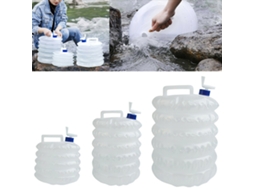 Lurelia Recipiente De Água Dobrável 15l Pvc Torneira Sem Bpa Portátil Campismo