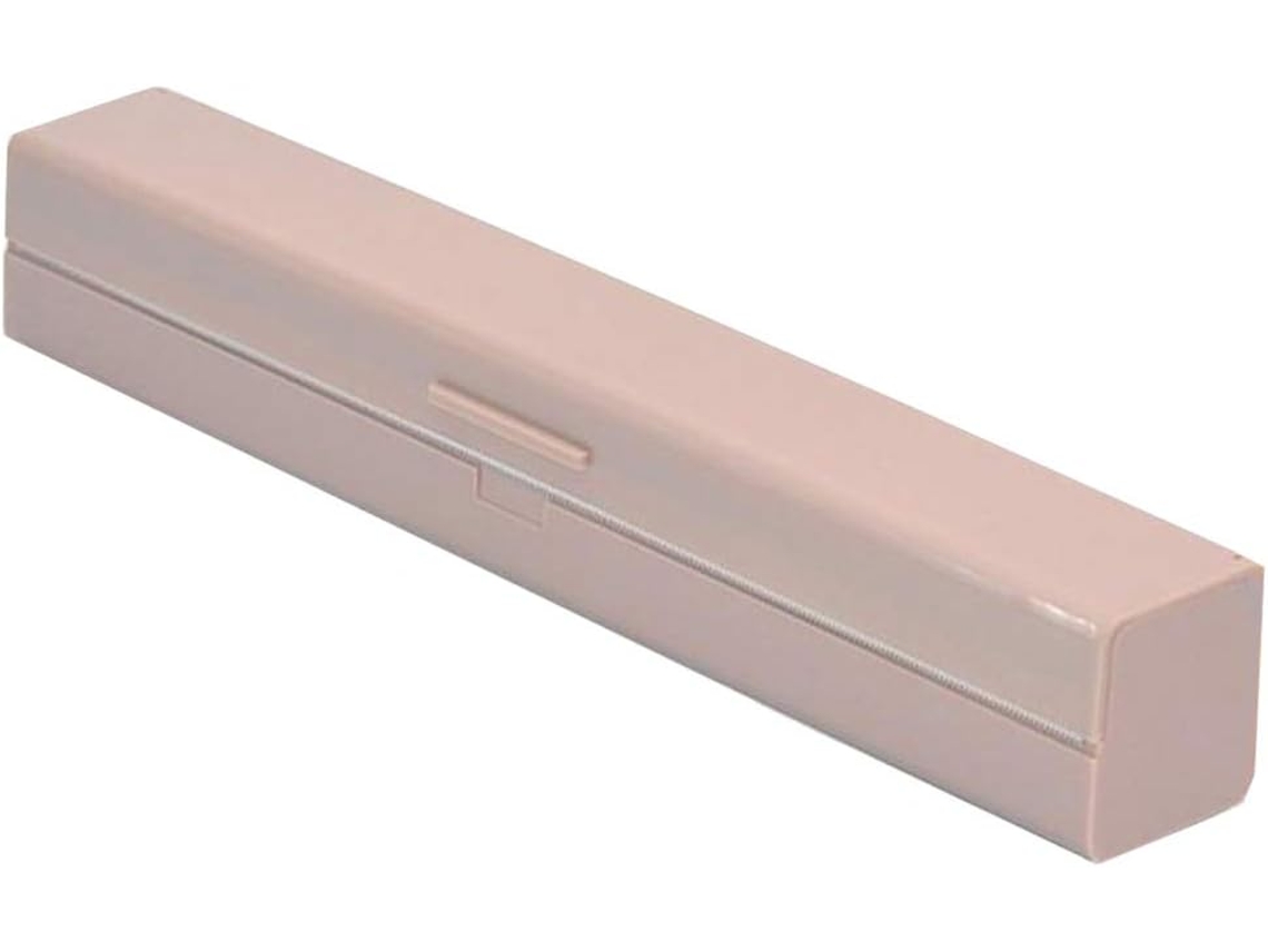 Dispensador De Filme Plástico, 5 X 5 X 32 Cm, Em Pp, Papel Alumínio, Ideal Para Casa, Cozinha E Restaurantes, Rosa