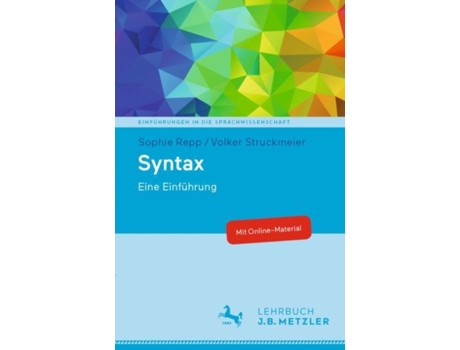 Livro syntax de sophie repp,volker struckmeier (alemão)