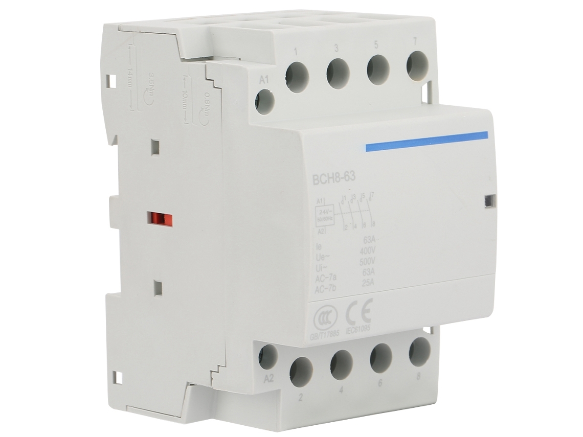 Laxiscreed Contator Doméstico 4p De 63a Para Ar Condicionado De Alta Performance
