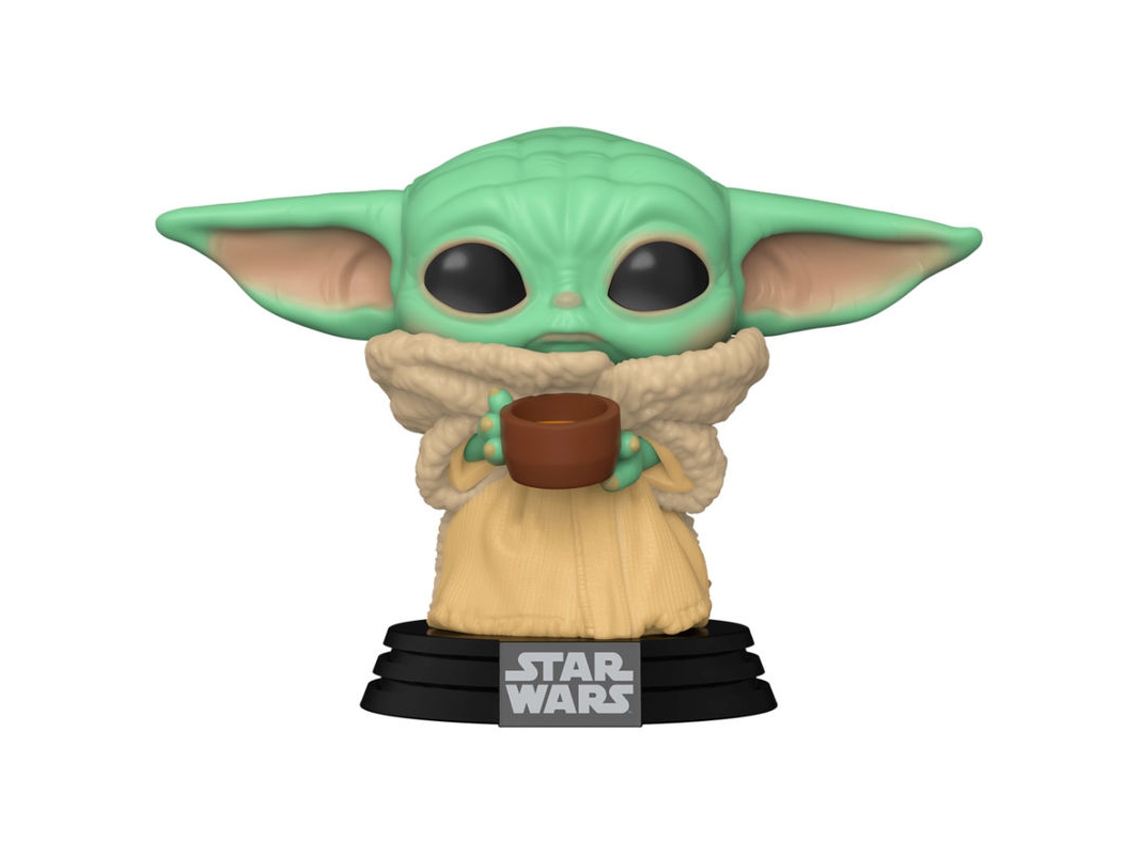 Figura Pop Star Wars Mandalorian A Criança Com Chávena