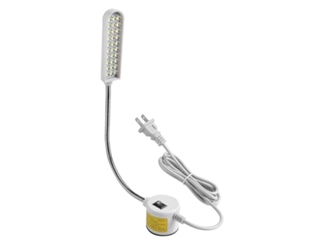 Lâmpada Led Flexível Para Máquina De Costura, Com Base Magnética Crrynuo Brawdress