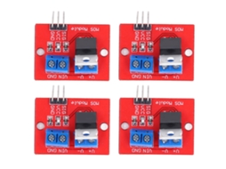 Kit Módulo Driver Mos Para Raspberry Pi 4pcs 0-24v
