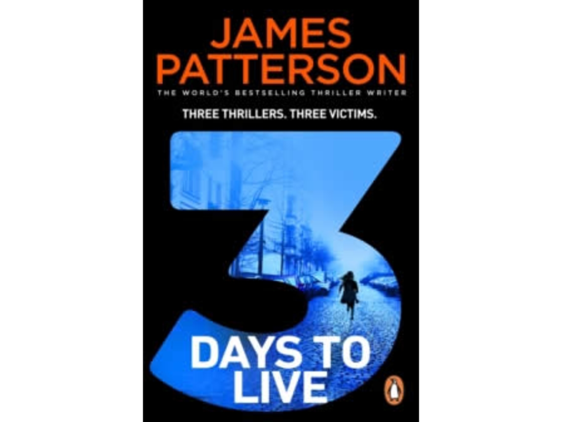 Livro 3 Days To Live de James Patterson (Inglês)