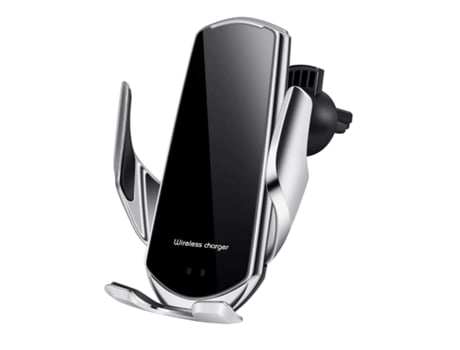 Carregador Sem Carro Sensor Toque Clipe Retrátil RADIODDITY Branco