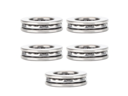 5pcs Rolamento Axial De Bola 51105 Baixo Ruído Alta Precisão Acessório Industrial