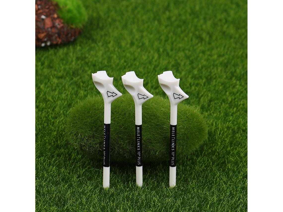 10 Tees De Golfe Com Inserção Diagonal De 10° E Suporte Rômbico Para Bolas De Golfe Aquaforge