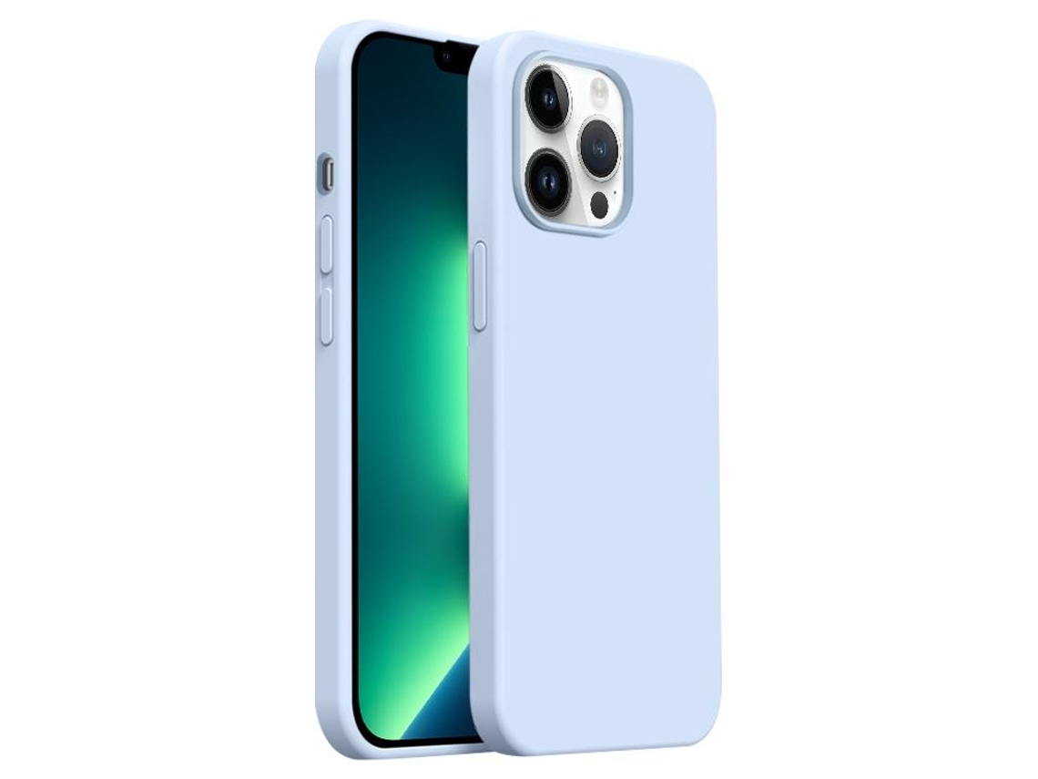 Capa De Silicone Líquido Ultra Fina Para Iphone 13 Pro - Cobertura Total - Magsafe