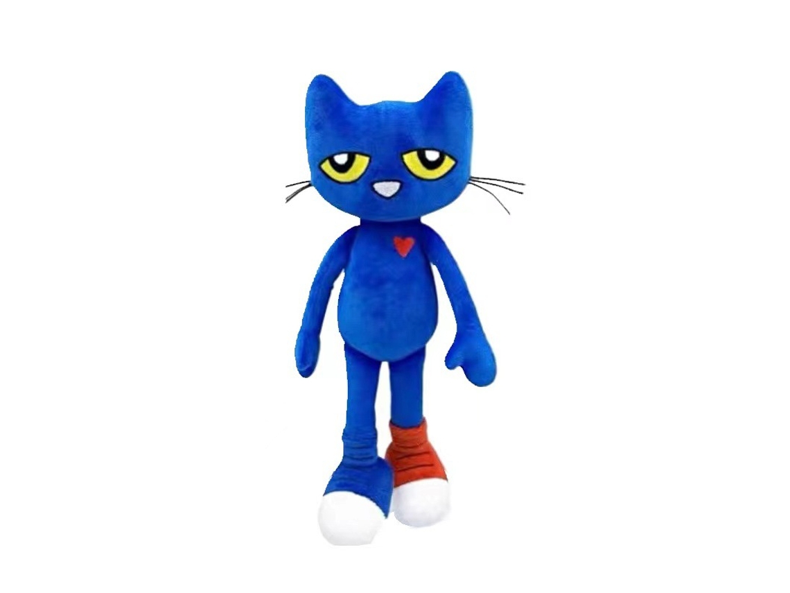 Boneca De Peluche De Gato Azul, Boneca De Brinquedo