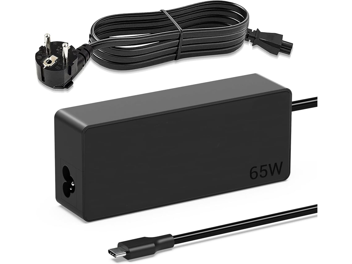 Cargador Portátil Cargador USB C Portatil 65W Para Lenovo ThinkPad X1 T480 T480s T580 T580s T490s E14 E15 Cargador Seguro Protección Múltiple