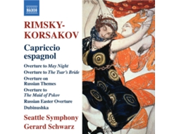 CD Schwarz,Gerard/Seattle Symphony Orchestra - Capriccio Espagnol/Ouvertüren (1CD)