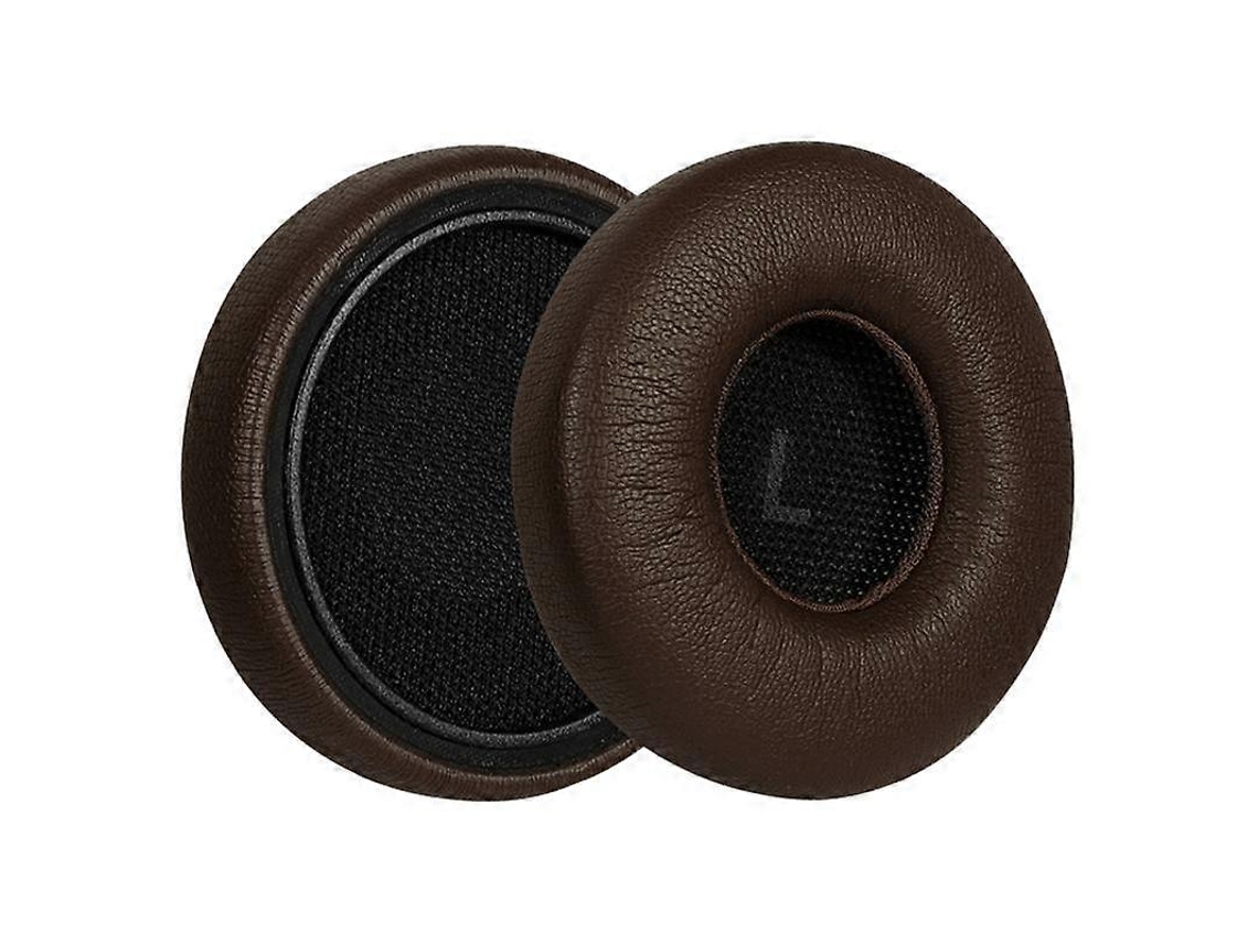 1 Par De Almofadas De Substituição Para Fones De Ouvido De Couro Proteico Para Beyerdynamic Aventho Brown Ushion