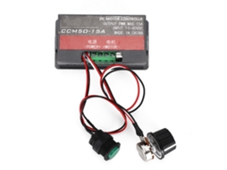 Controlador De Velocidade De Motor Dc Com Display De Tubo Digital 3 Dígitos 15a 12-40v
