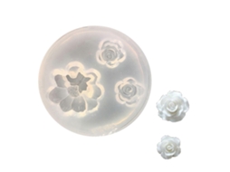 Molde De Silicone Style4 Em Formato De Flor Para Doces, Fondant, Artesanato, Bolos, Chocolates, Confeitaria, Utensílios De Cozinha E Panificação.
