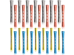 Conjunto De 48 Peças Hastes Extensão Cabelo Em 4 Tamanhos, Plástico Para Comprido.-aquaforge