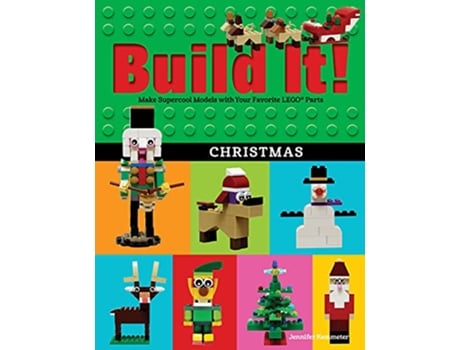 Livro Build It! Christmas de Jennifer Kemmeter (Inglês - Capa Dura)