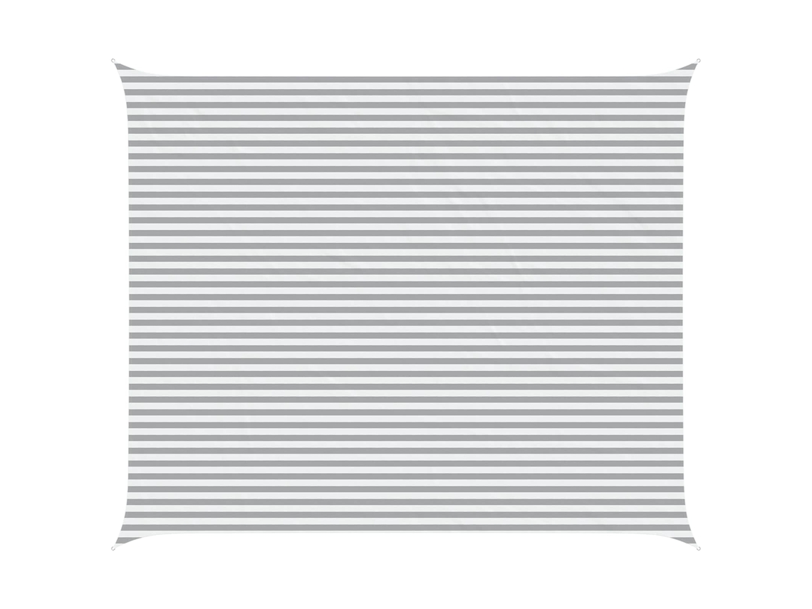 Conjunto 1 Sombra Externa Vidaxl Cinzento-claro Poliéster (6 X 5 M)