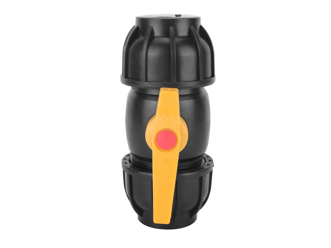 Conector Válvula Bola 50mm Plástico Pe Acessorios Tubería