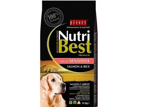 Ração para Cães  Premium (15Kg - Seca - Adulto - Sabor: Salmão)