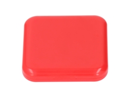 Estojo De Silicone Vermelho Para Cartões Switch Com 12 Slots