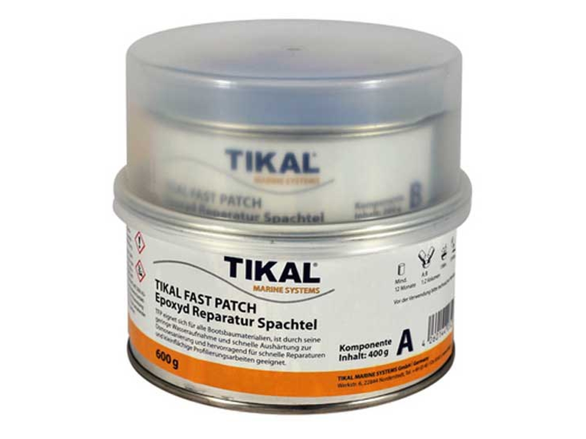 Massa Epóxi Rápida 600G Transparentetikal