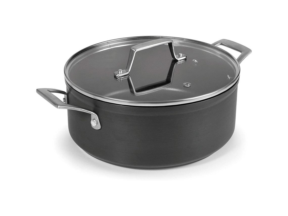 Pote com Tampa em Alumínio Anodizado LACOR