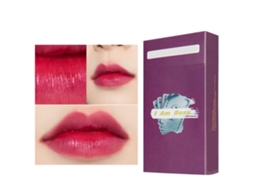 Bastoncillo De Algodón Labial Exquisito Nutritivo De Larga Duración Tinte Labial Desechable Herramienta De Maquillaje Para Chicas Y Mujeres Morado