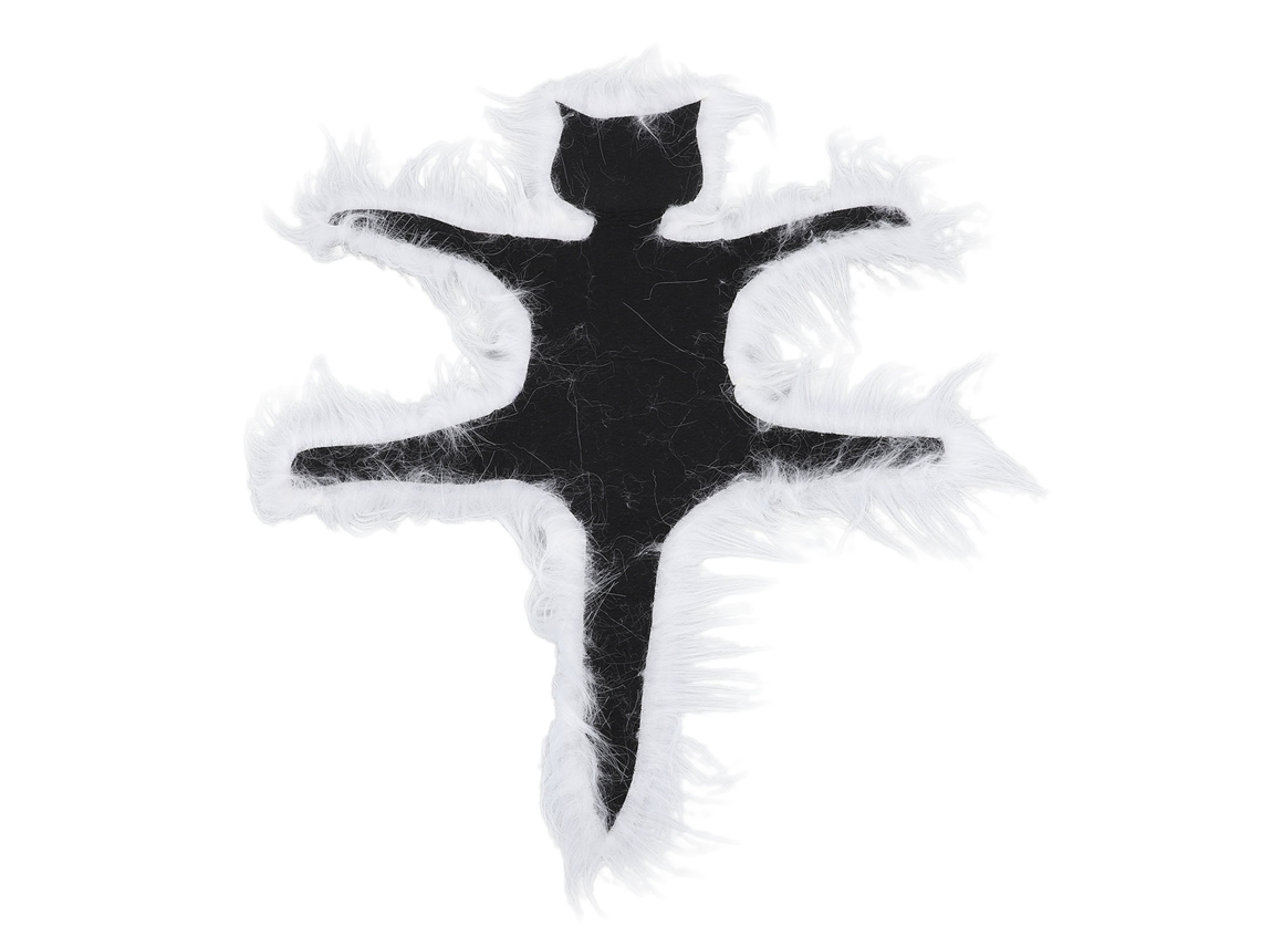 Tapete De Pelúcia Gato Com Luzes Para Decoração