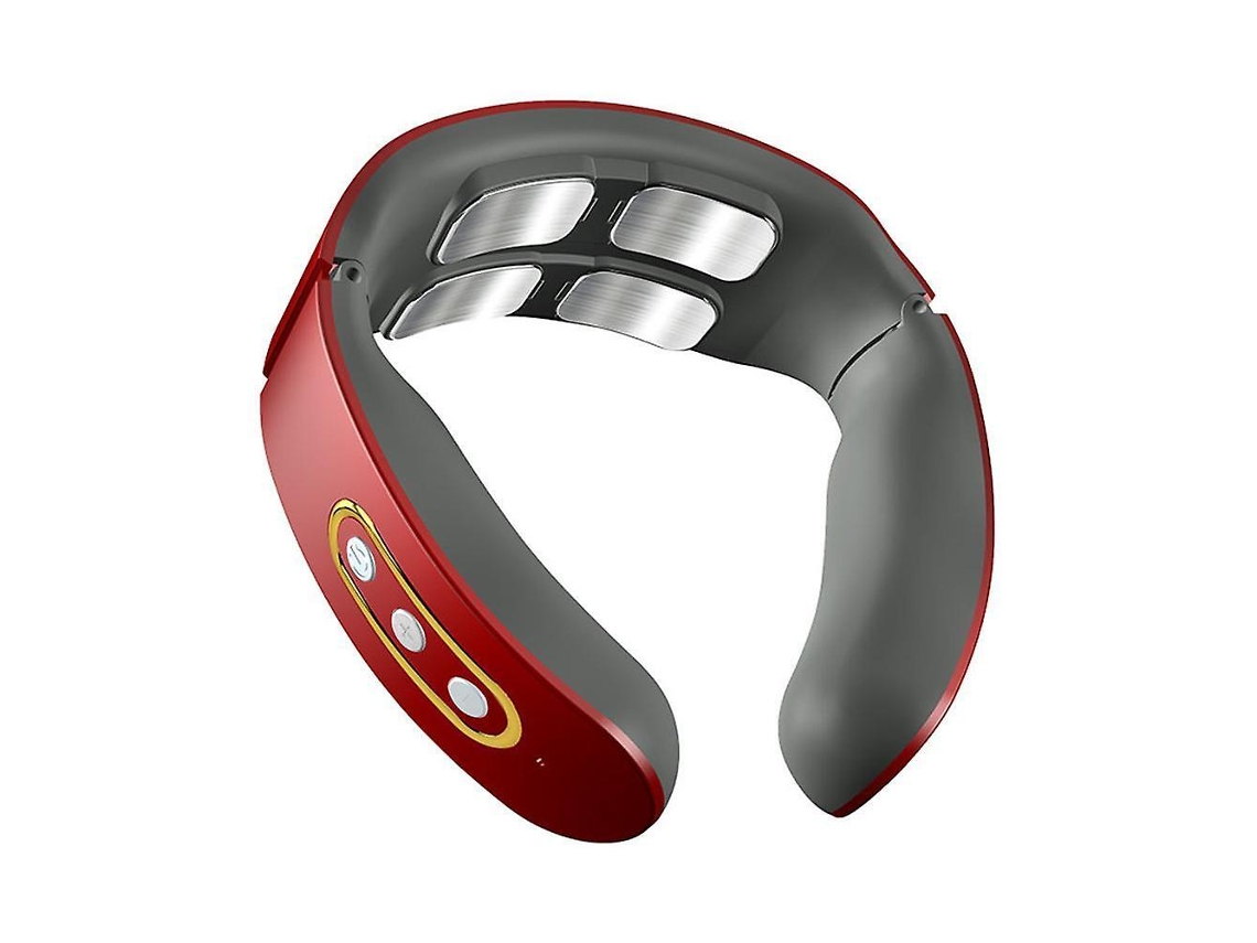 Massageador Elétrico Inteligente Para Pescoço E Ombros Com Pulso, Sem Fio, Aquecimento, Relaxamento Da Coluna Cervical, Alívio Dor E Função De
