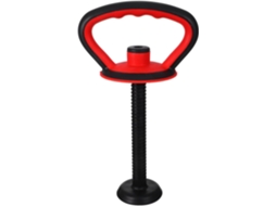 Barra De Kettlebell Ajustável Com Base Estável E Plástico Resistente