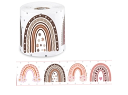 Moldura Autoadesiva, Moldura Arco, Íris Mural, Papel Resistente E Flexível, Decoração Elegante
