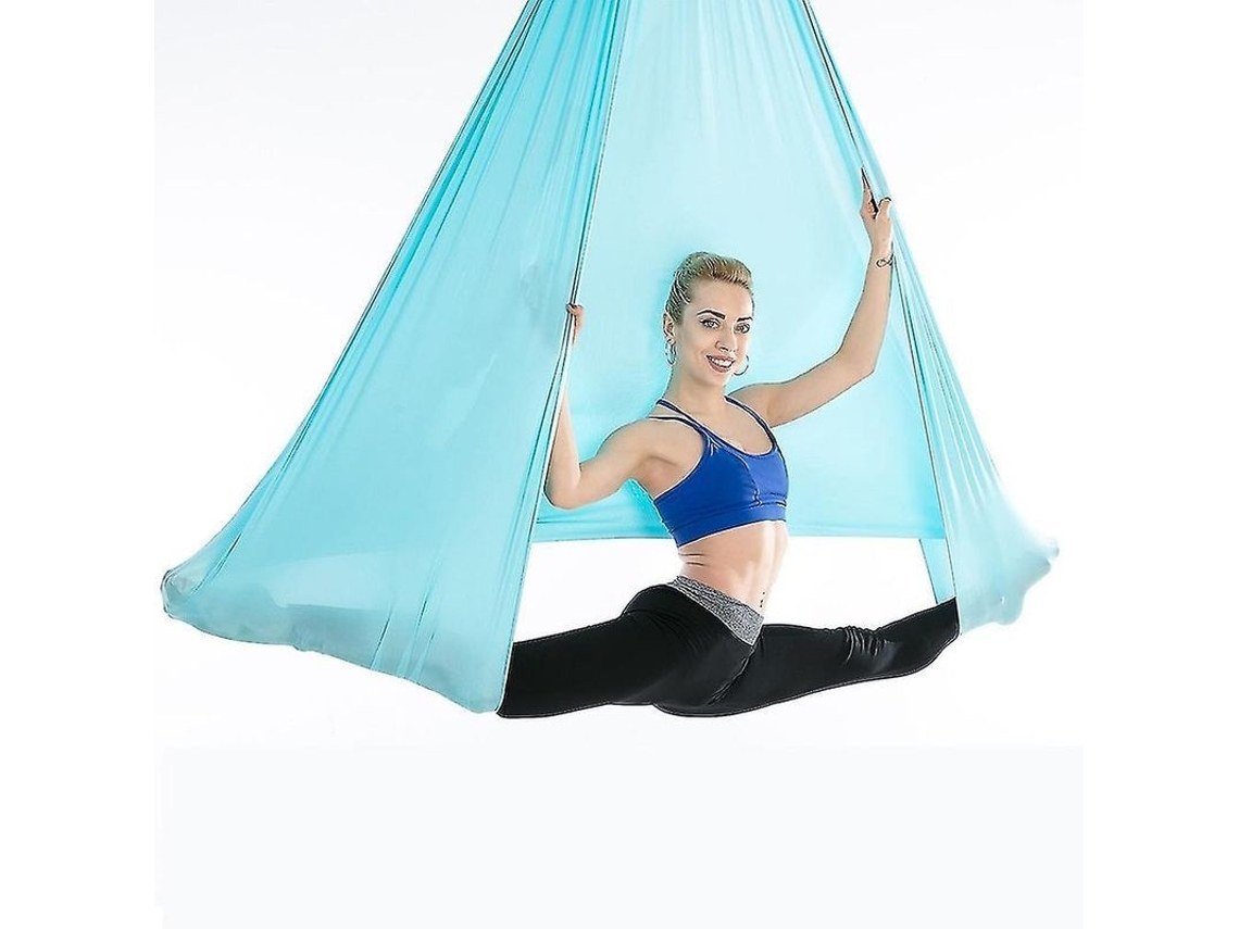 2026 cuerda Aérea de Yoga Antigravity com Tela de Nylon Resistente para Inversão Pilates e Alívio de Dores Lombares