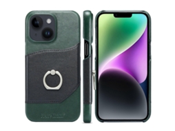 Lurelia Capa Iphone 14 Couro 360° Castanho