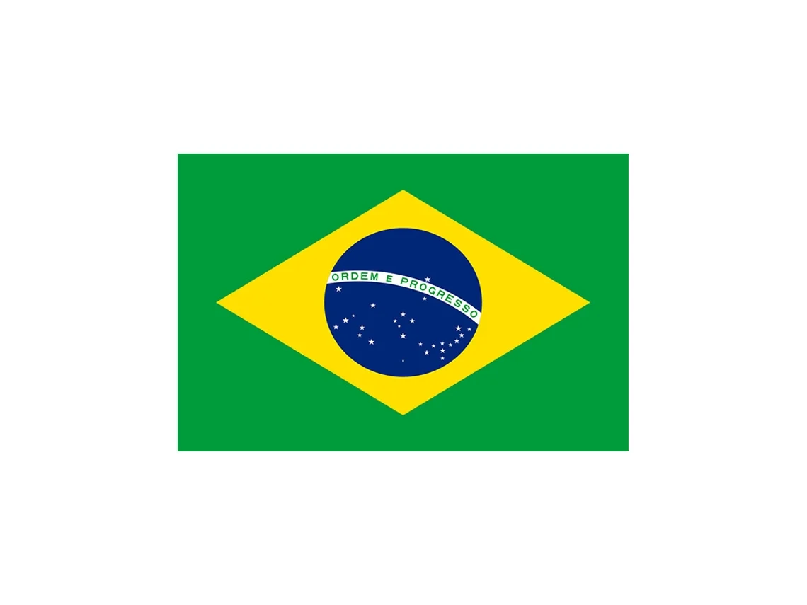 Bandeira (brasileira), Bandeira Nacional, Bandeira De Apoio A Jogos De Futebol, 90 X 150 Cm