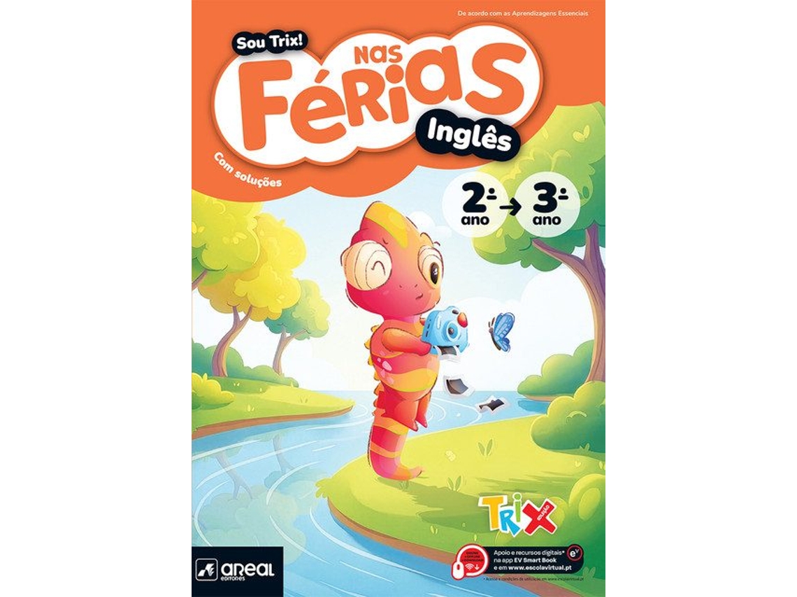 Livro Sou Trix! Nas Férias - Inglês - 2.º Ano de Aavv (Português)