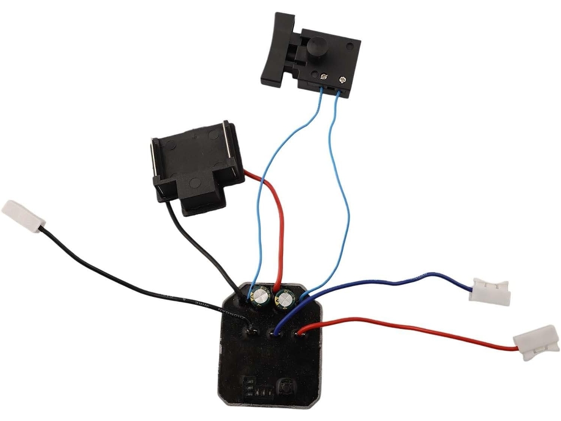 Placa De Controle Eletrônico Para Esmerilhadeira Angular Com Ajuste Velocidade, Proteção Contra Sobrecarga E Interruptor