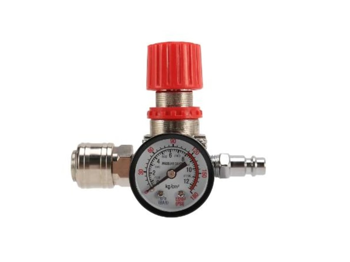 Regulador De Pressão Para Compressor Ar, Válvula Redutora, Válvula De Retenção 3 Furos(formato Quadrado/redondo Enviado Aleatoriamente)