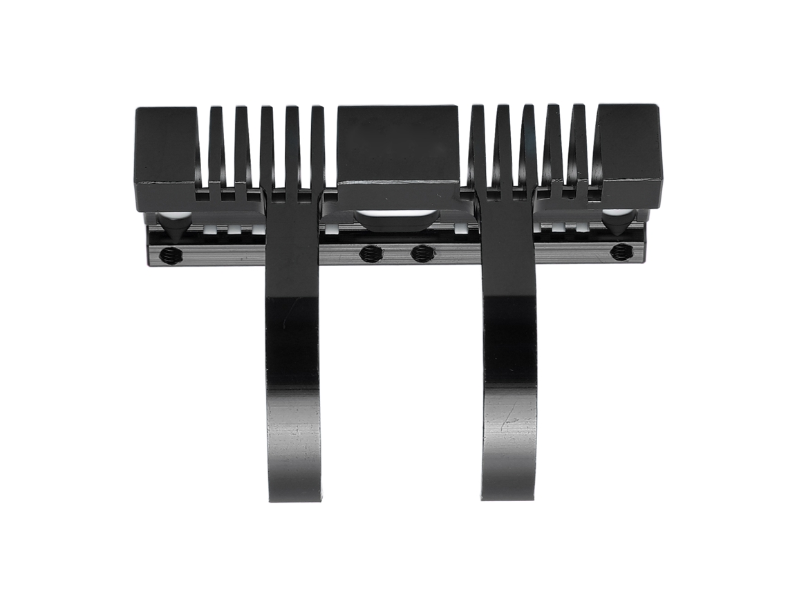 Suporte De Resfriamento De Motor Rc Em Liga De Alumínio Para Motores 550 3650 3660 3670 3674 36mm Preto