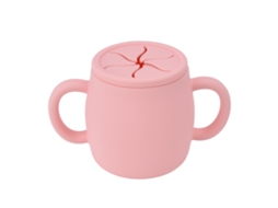 Caneca de Silicone para Bebê com Alças Duplas | S/MARCA